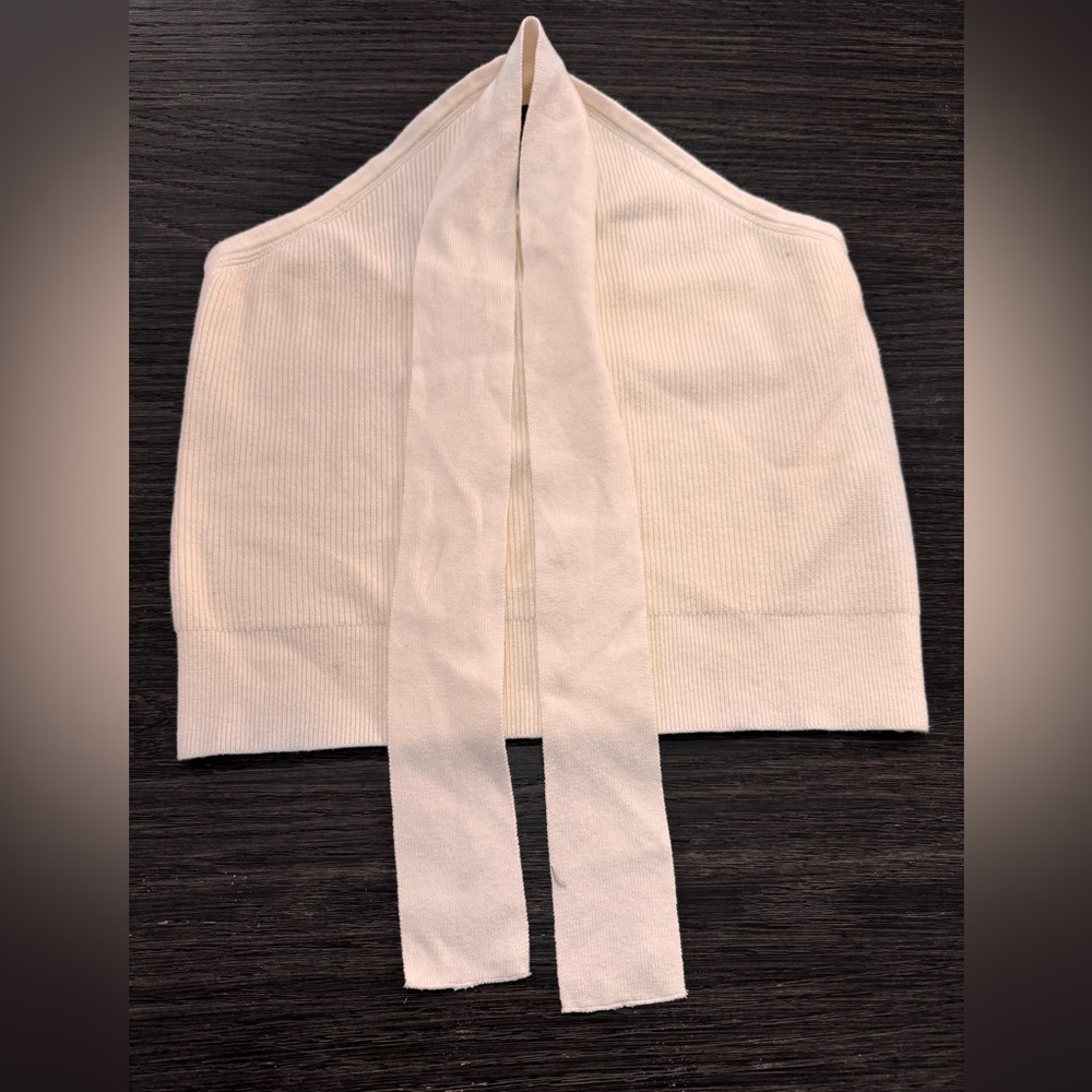 Banana Republic Cream Ribbed Sweater